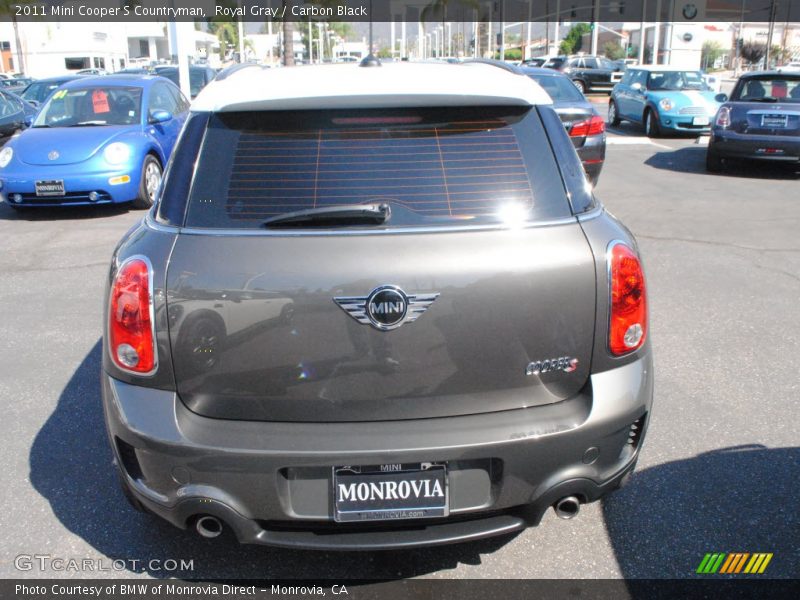 Royal Gray / Carbon Black 2011 Mini Cooper S Countryman