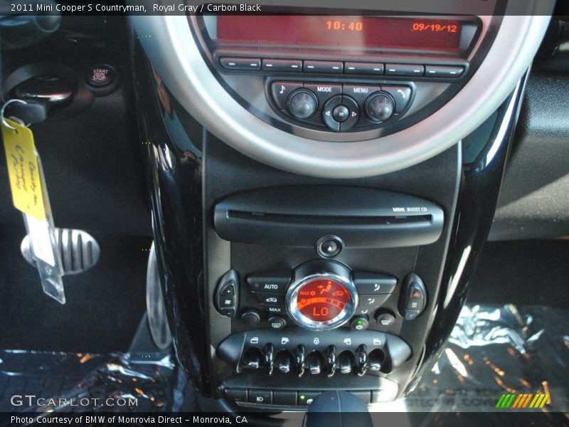 Royal Gray / Carbon Black 2011 Mini Cooper S Countryman
