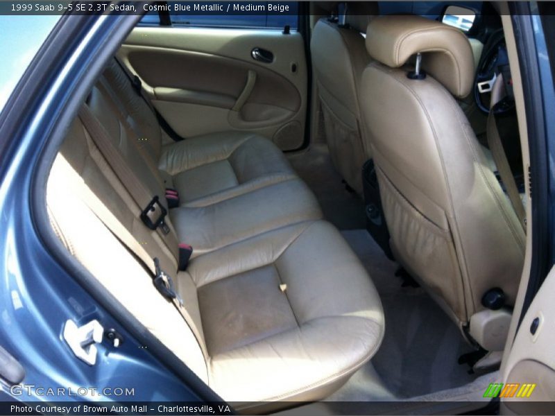 Cosmic Blue Metallic / Medium Beige 1999 Saab 9-5 SE 2.3T Sedan