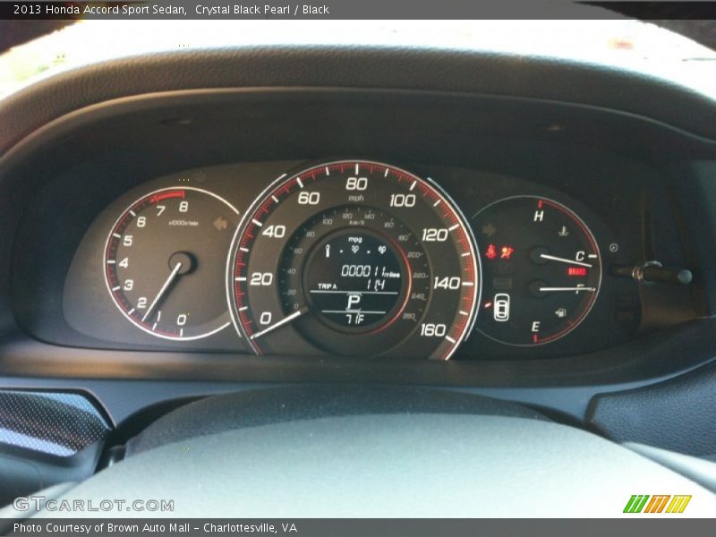  2013 Accord Sport Sedan Sport Sedan Gauges