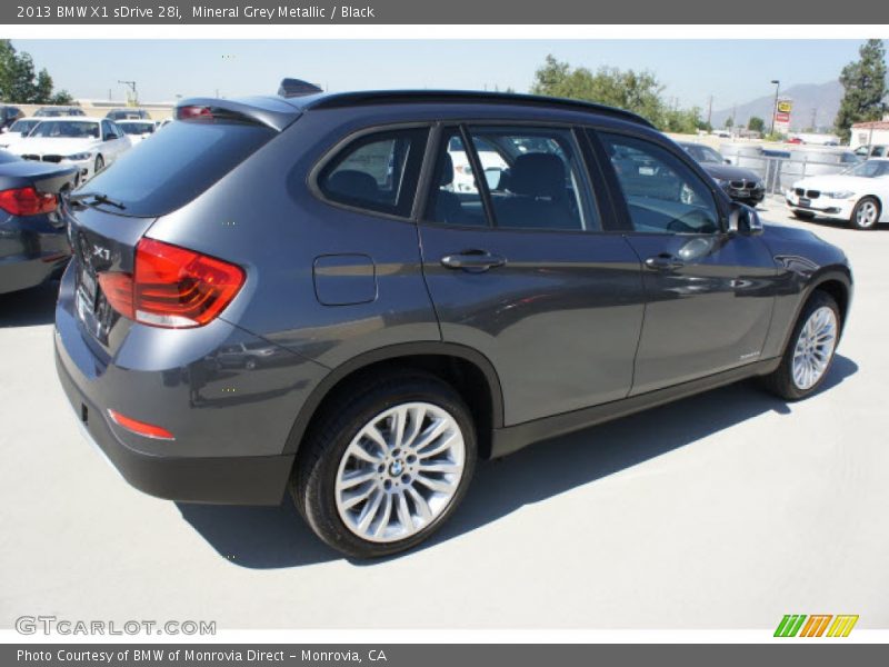 Mineral Grey Metallic / Black 2013 BMW X1 sDrive 28i