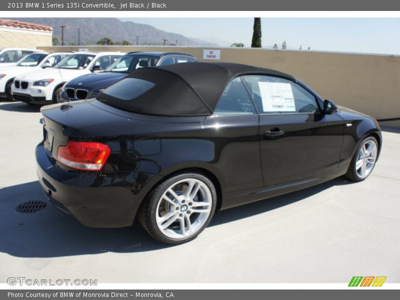 Jet Black / Black 2013 BMW 1 Series 135i Convertible