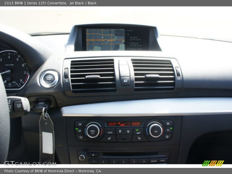 Jet Black / Black 2013 BMW 1 Series 135i Convertible