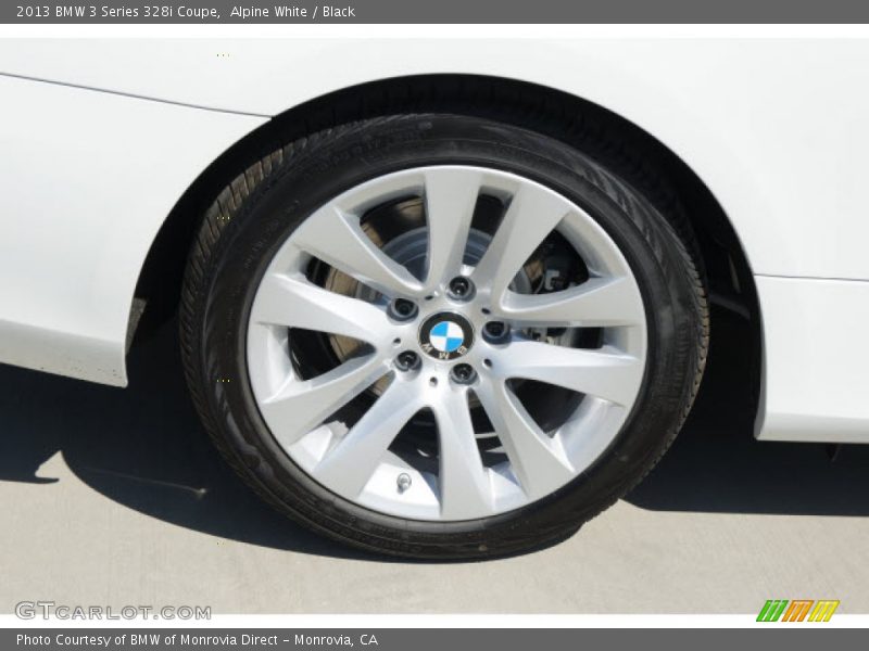 Alpine White / Black 2013 BMW 3 Series 328i Coupe