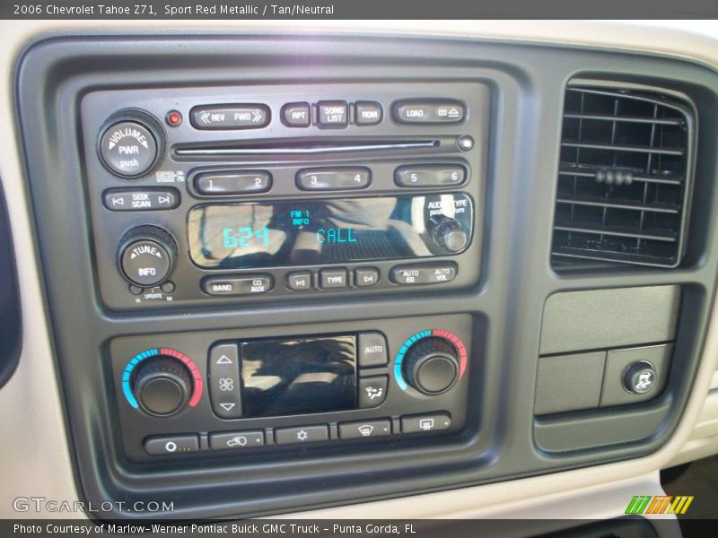 Sport Red Metallic / Tan/Neutral 2006 Chevrolet Tahoe Z71