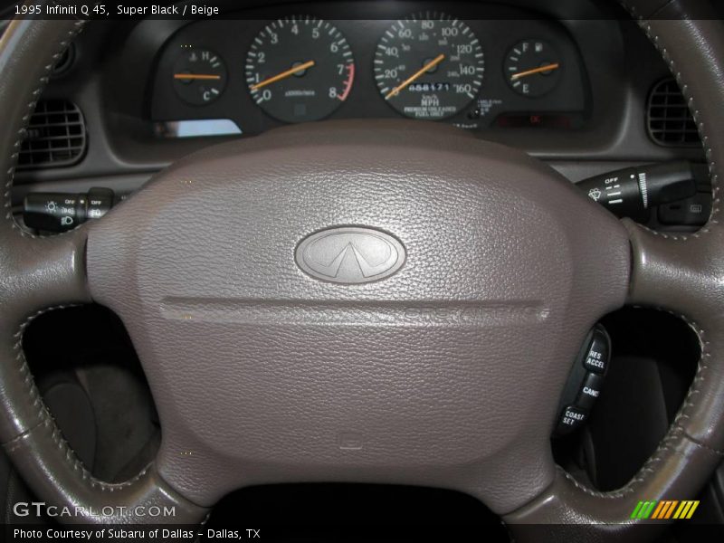 Super Black / Beige 1995 Infiniti Q 45