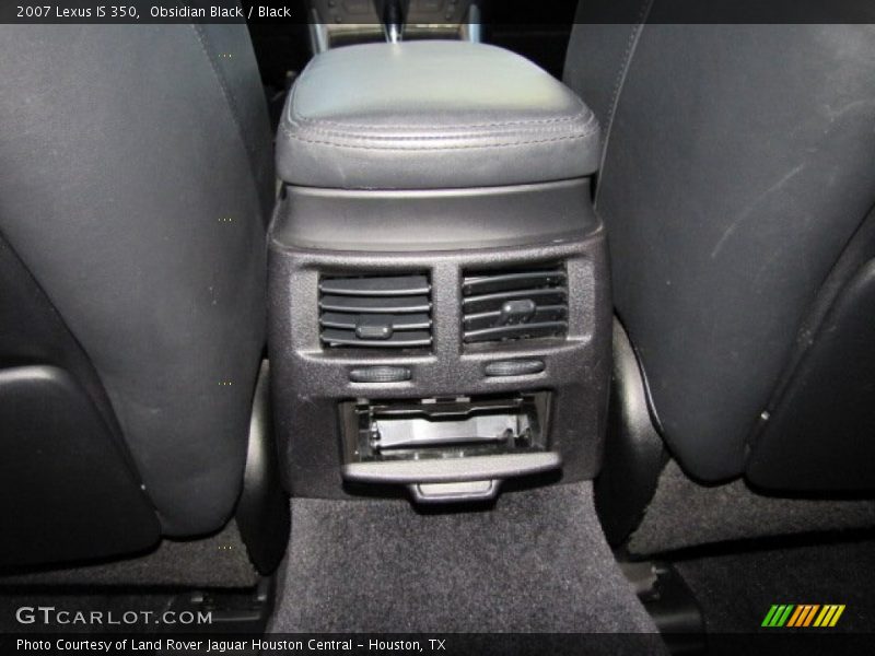 Obsidian Black / Black 2007 Lexus IS 350