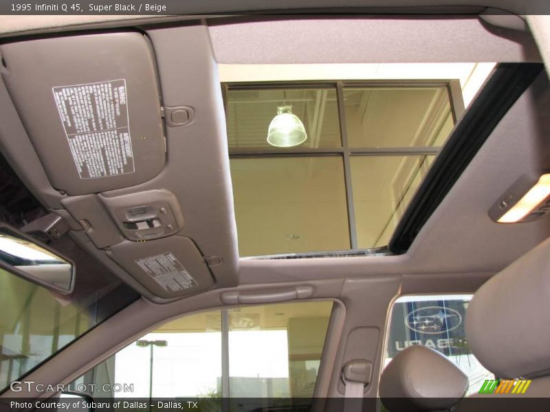 Super Black / Beige 1995 Infiniti Q 45