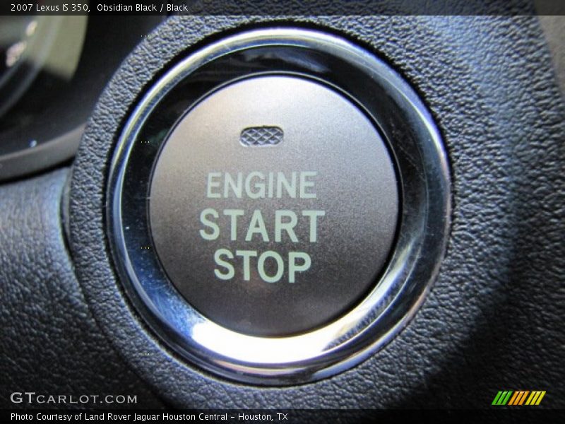 Obsidian Black / Black 2007 Lexus IS 350
