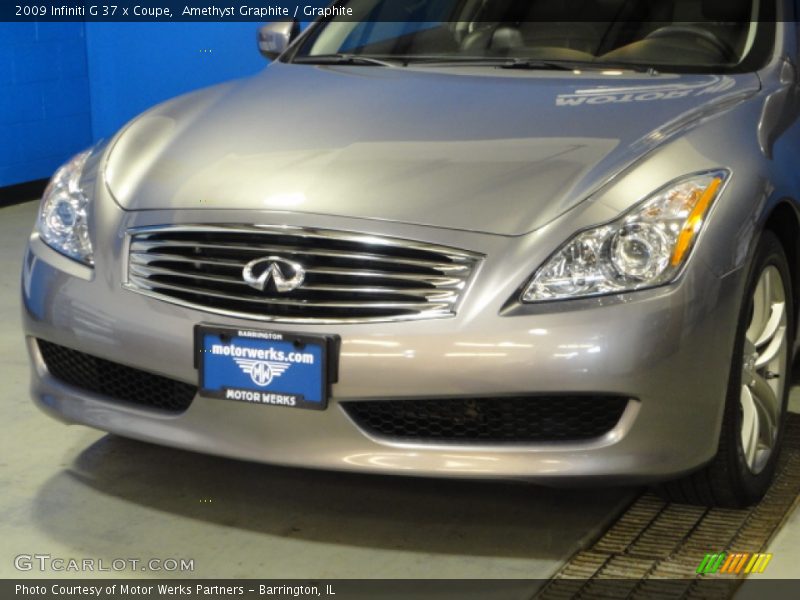 Amethyst Graphite / Graphite 2009 Infiniti G 37 x Coupe