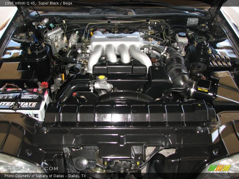 Super Black / Beige 1995 Infiniti Q 45