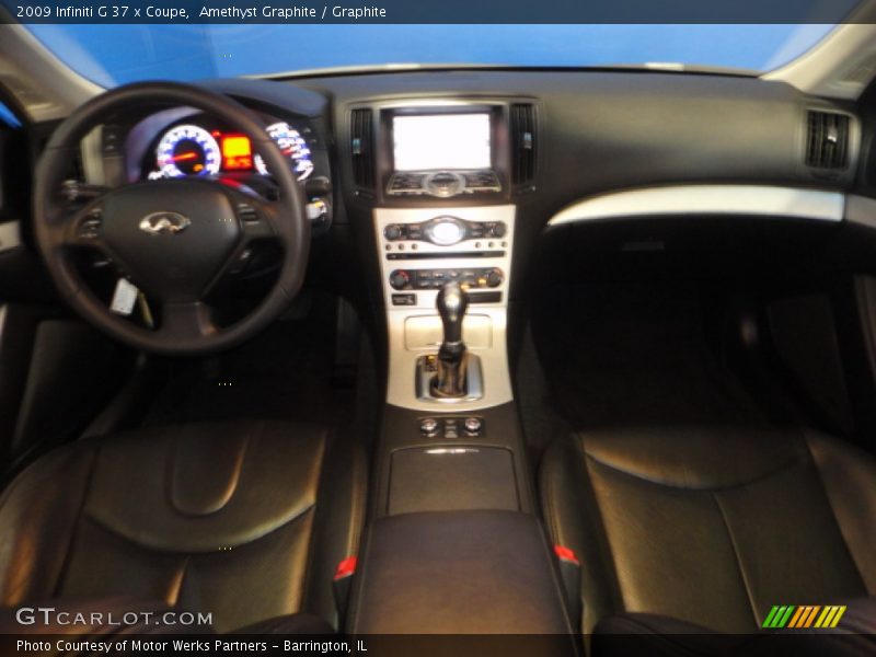 Amethyst Graphite / Graphite 2009 Infiniti G 37 x Coupe