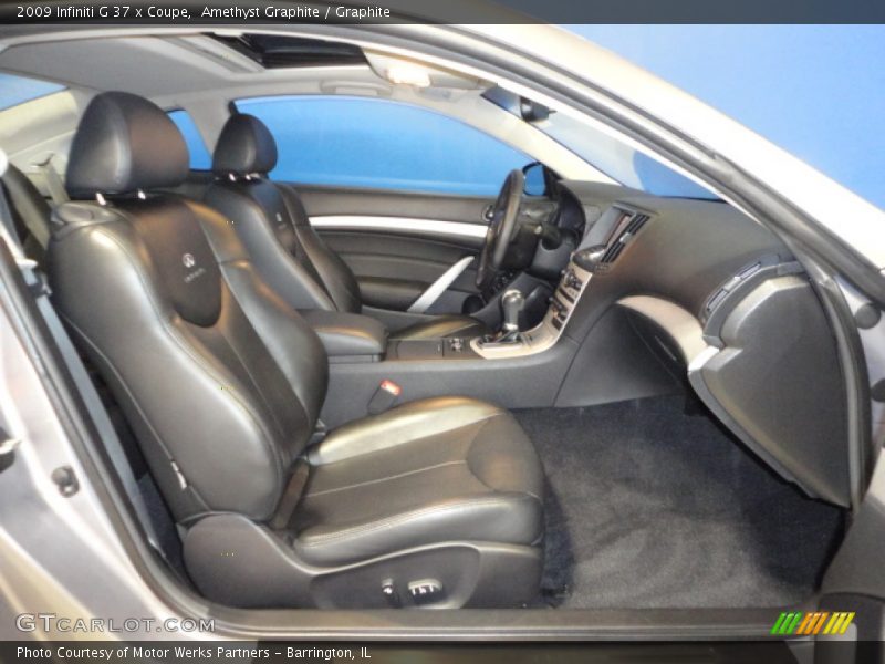 Amethyst Graphite / Graphite 2009 Infiniti G 37 x Coupe