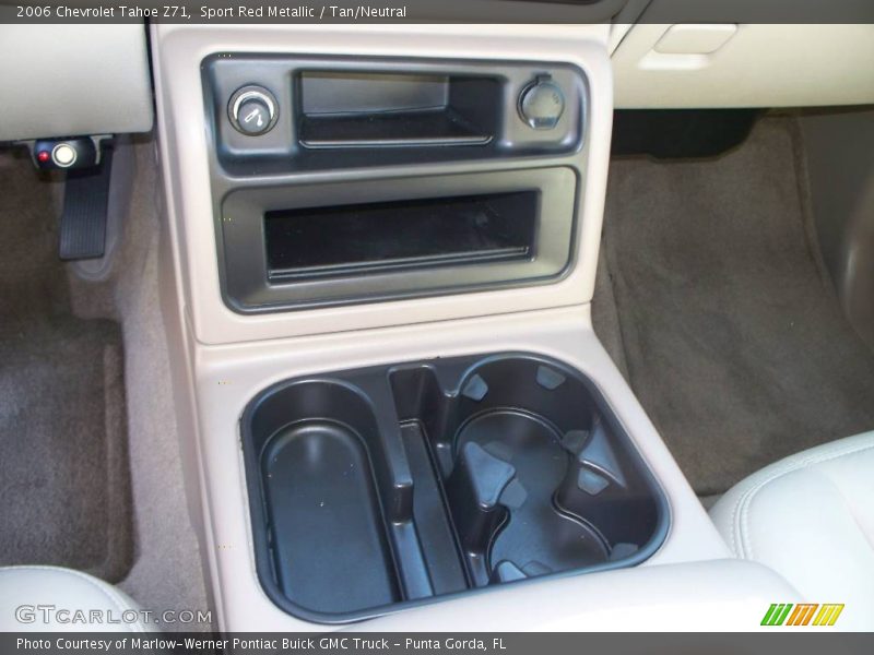 Sport Red Metallic / Tan/Neutral 2006 Chevrolet Tahoe Z71