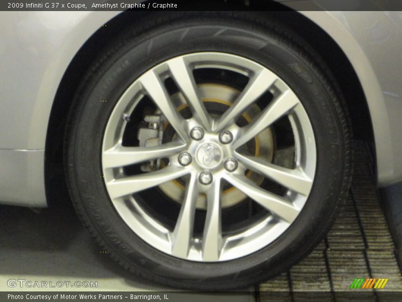 Amethyst Graphite / Graphite 2009 Infiniti G 37 x Coupe