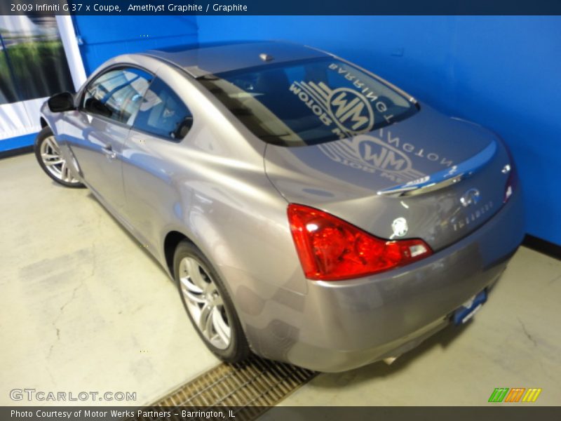 Amethyst Graphite / Graphite 2009 Infiniti G 37 x Coupe