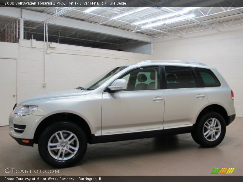 Reflex Silver Metallic / Pure Beige 2008 Volkswagen Touareg 2 VR6