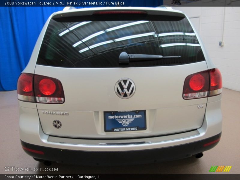 Reflex Silver Metallic / Pure Beige 2008 Volkswagen Touareg 2 VR6