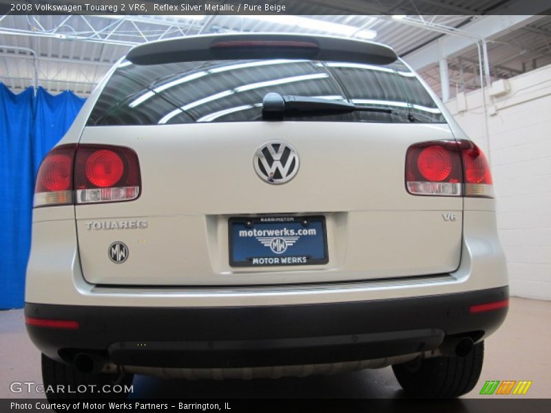 Reflex Silver Metallic / Pure Beige 2008 Volkswagen Touareg 2 VR6