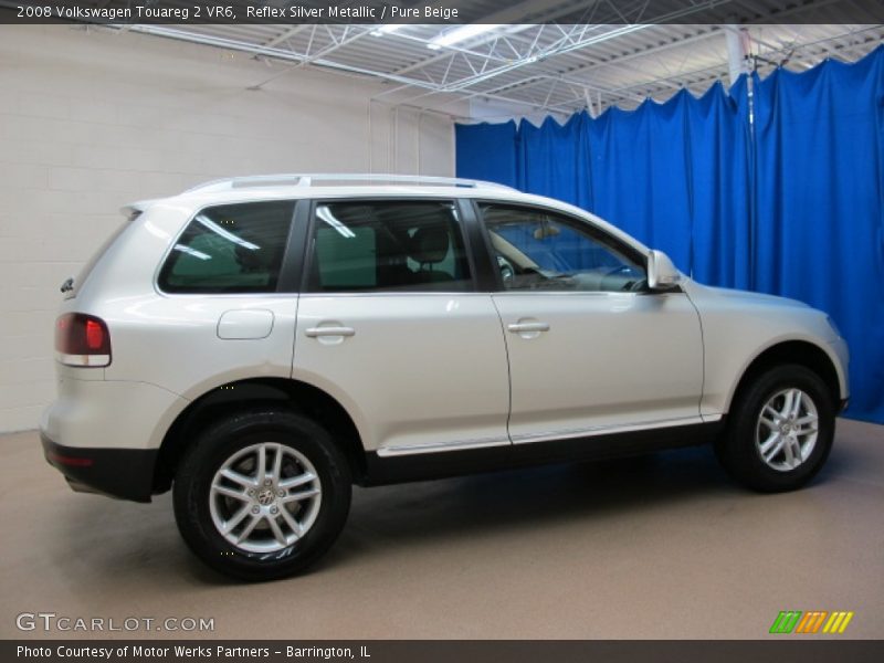 Reflex Silver Metallic / Pure Beige 2008 Volkswagen Touareg 2 VR6