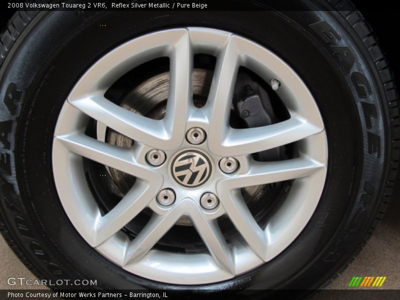 Reflex Silver Metallic / Pure Beige 2008 Volkswagen Touareg 2 VR6