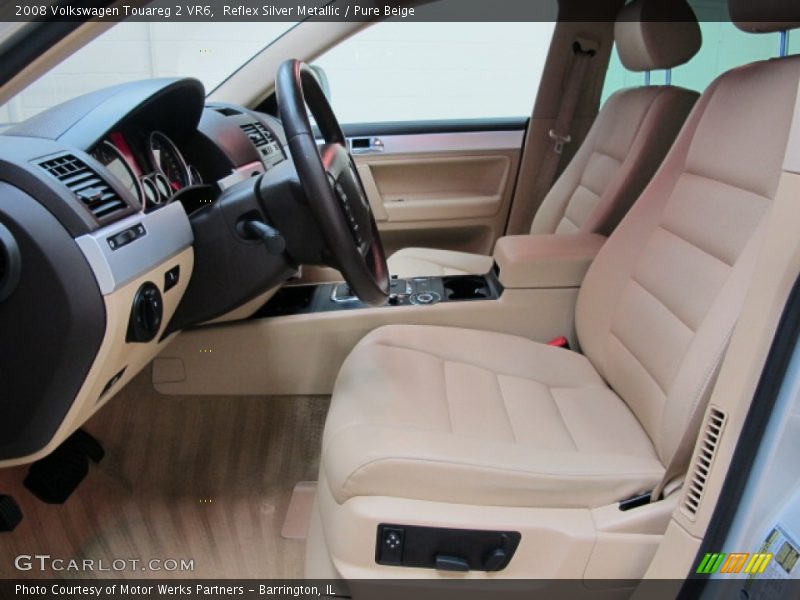 Reflex Silver Metallic / Pure Beige 2008 Volkswagen Touareg 2 VR6