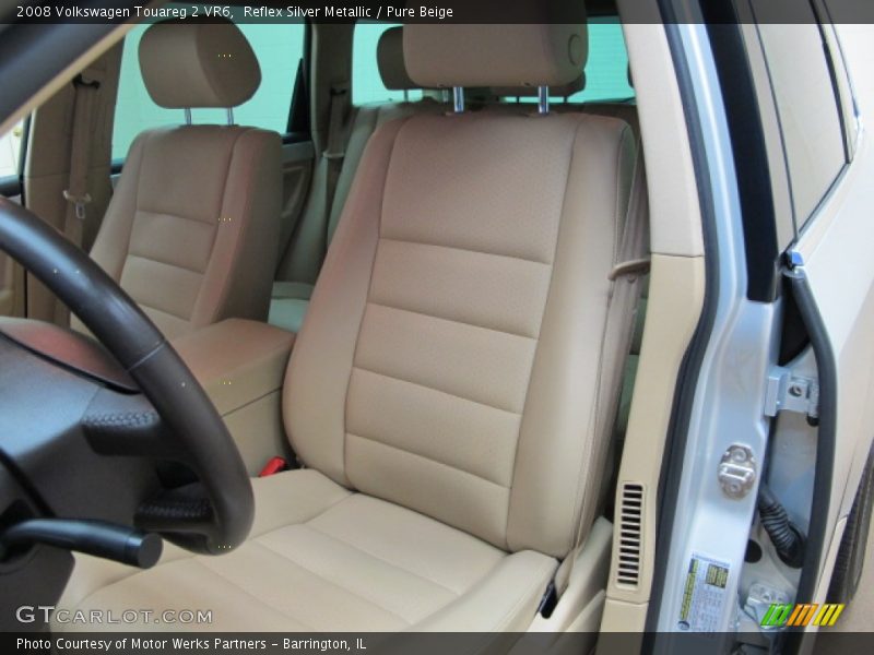 Reflex Silver Metallic / Pure Beige 2008 Volkswagen Touareg 2 VR6