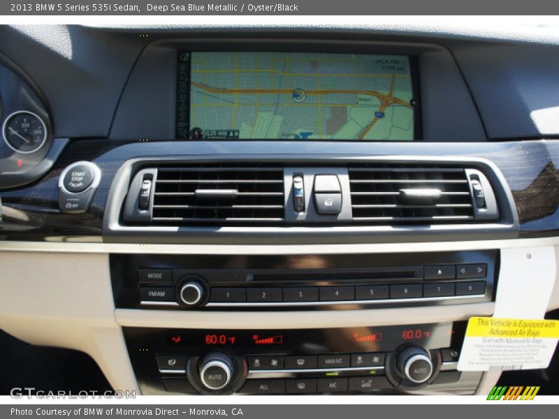 Controls of 2013 5 Series 535i Sedan