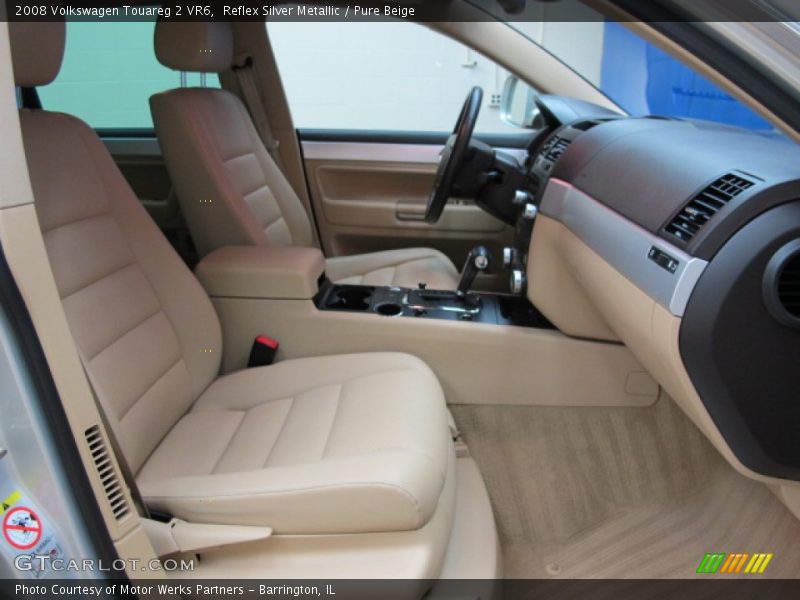 Reflex Silver Metallic / Pure Beige 2008 Volkswagen Touareg 2 VR6