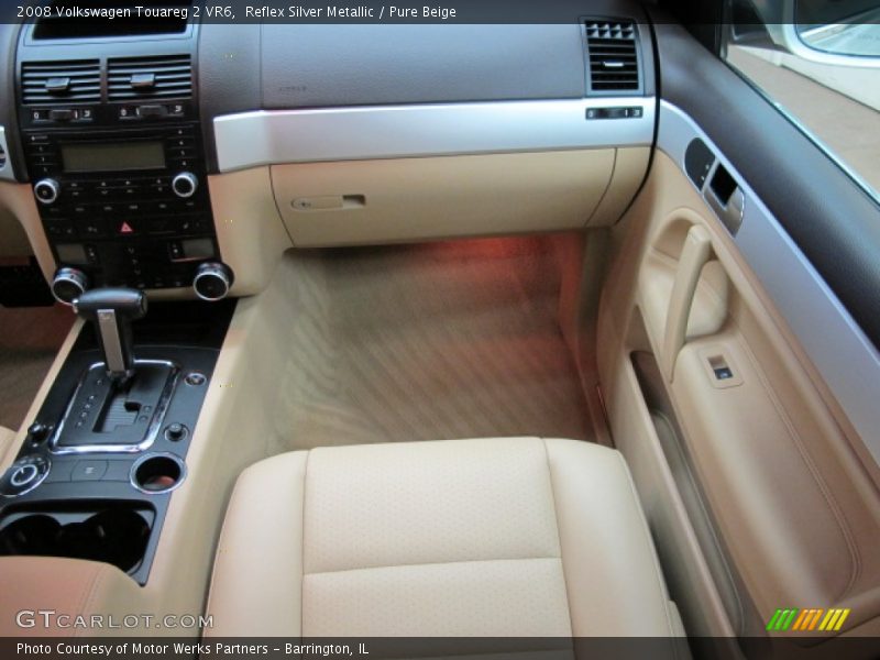 Reflex Silver Metallic / Pure Beige 2008 Volkswagen Touareg 2 VR6