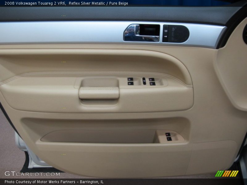 Reflex Silver Metallic / Pure Beige 2008 Volkswagen Touareg 2 VR6