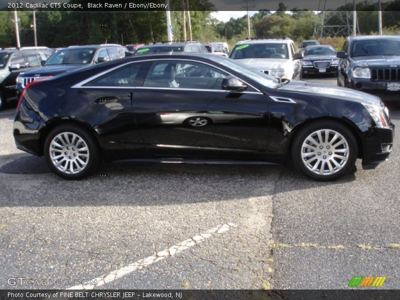 Black Raven / Ebony/Ebony 2012 Cadillac CTS Coupe