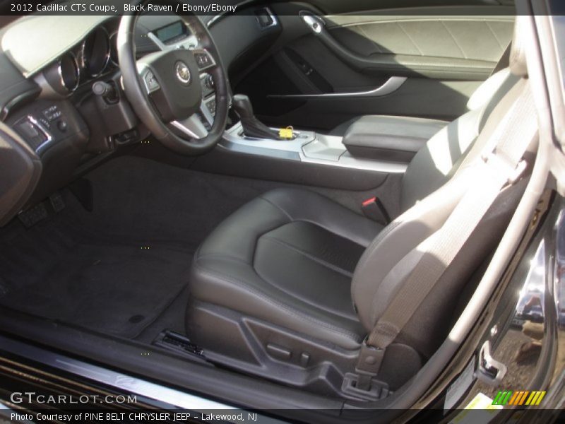Black Raven / Ebony/Ebony 2012 Cadillac CTS Coupe