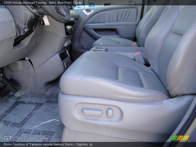 Baltic Blue Pearl / Gray 2008 Honda Odyssey Touring