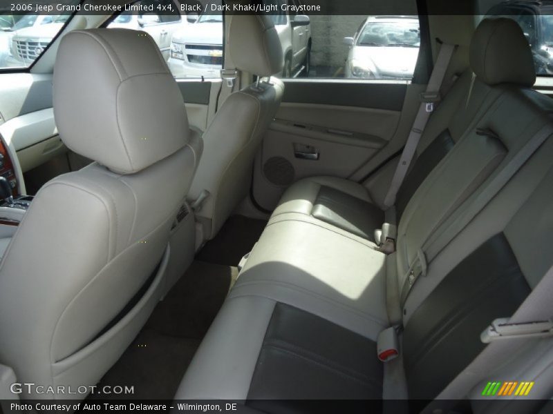 Black / Dark Khaki/Light Graystone 2006 Jeep Grand Cherokee Limited 4x4