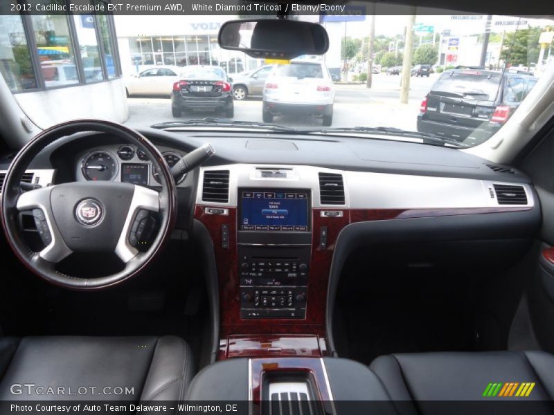 Dashboard of 2012 Escalade EXT Premium AWD