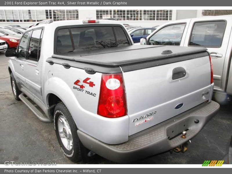Silver Frost Metallic / Dark Graphite 2001 Ford Explorer Sport Trac 4x4