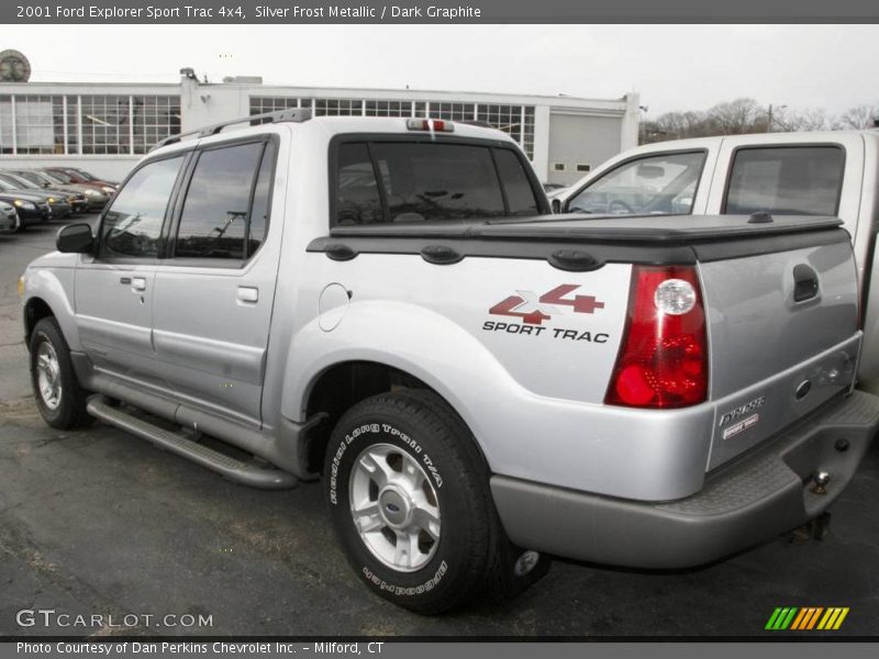 Silver Frost Metallic / Dark Graphite 2001 Ford Explorer Sport Trac 4x4
