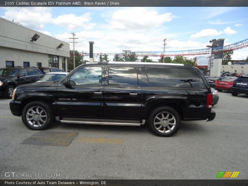 Black Raven / Shale 2005 Cadillac Escalade ESV Platinum AWD
