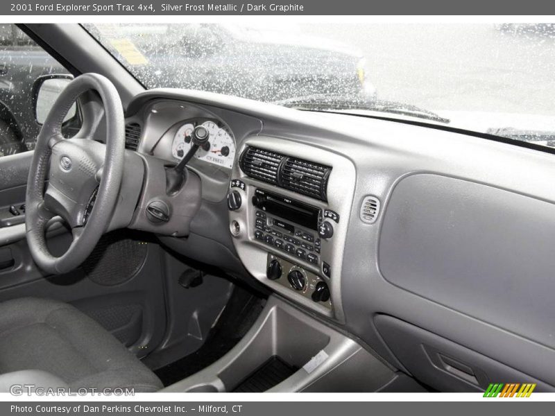 Silver Frost Metallic / Dark Graphite 2001 Ford Explorer Sport Trac 4x4