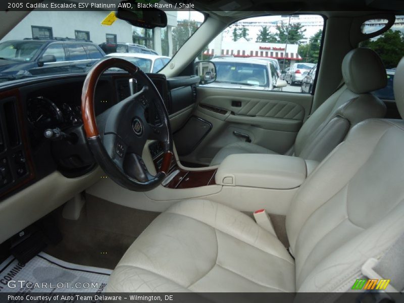 Black Raven / Shale 2005 Cadillac Escalade ESV Platinum AWD