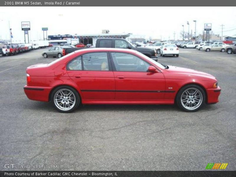 Imola Red / Caramel 2001 BMW M5 Sedan