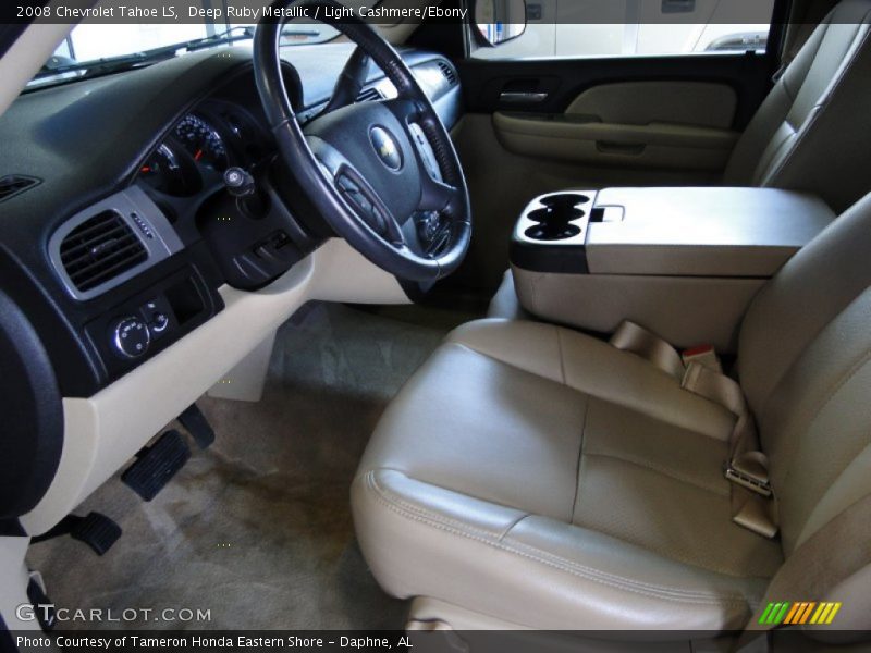 Deep Ruby Metallic / Light Cashmere/Ebony 2008 Chevrolet Tahoe LS