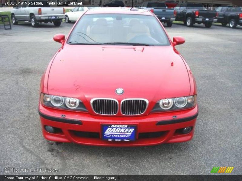 Imola Red / Caramel 2001 BMW M5 Sedan