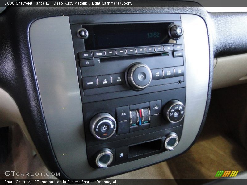 Deep Ruby Metallic / Light Cashmere/Ebony 2008 Chevrolet Tahoe LS
