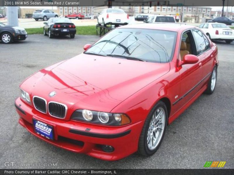 Imola Red / Caramel 2001 BMW M5 Sedan