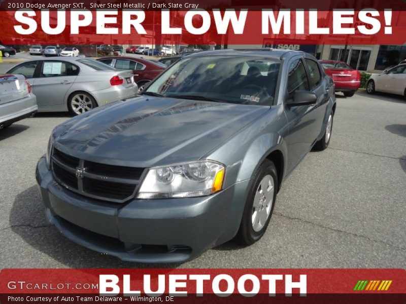 Silver Steel Metallic / Dark Slate Gray 2010 Dodge Avenger SXT