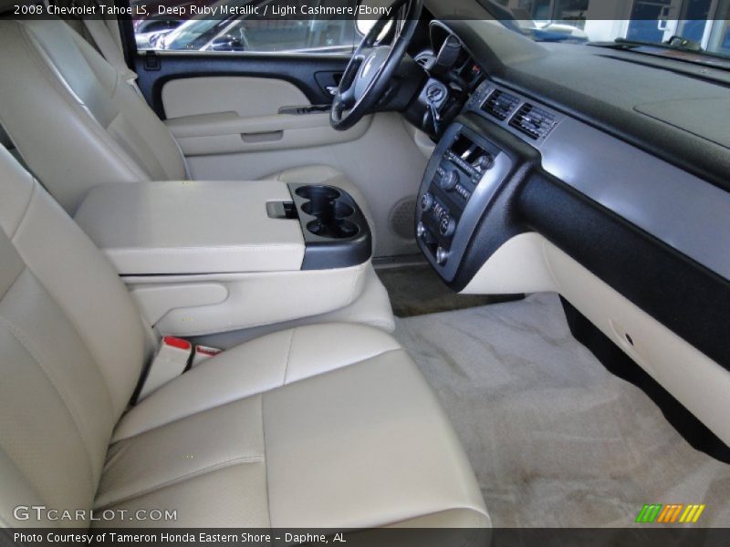 Deep Ruby Metallic / Light Cashmere/Ebony 2008 Chevrolet Tahoe LS