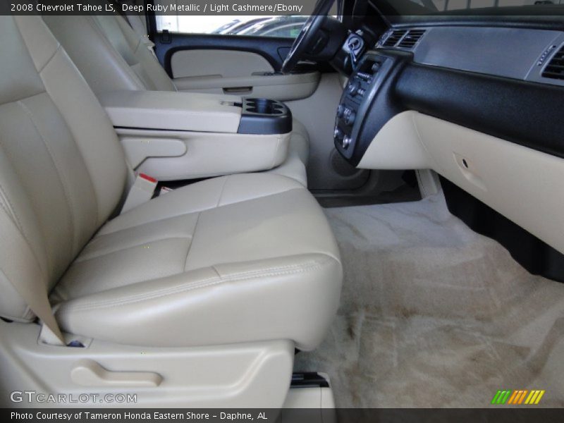 Deep Ruby Metallic / Light Cashmere/Ebony 2008 Chevrolet Tahoe LS