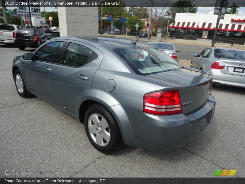Silver Steel Metallic / Dark Slate Gray 2010 Dodge Avenger SXT